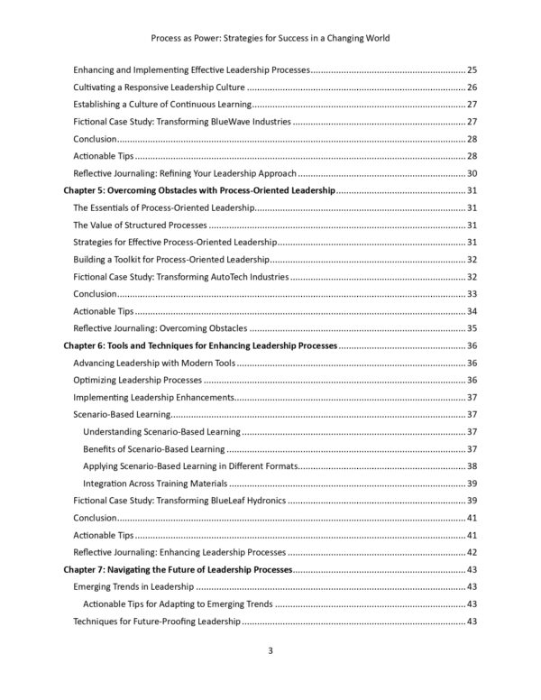 Table Content Process 2